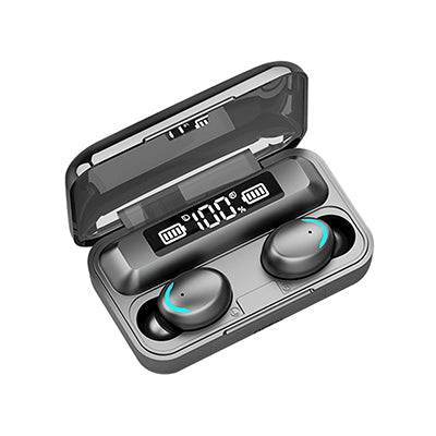 F9 - 5 TWS Wireless Bluetooth Earphone 5.0 Touch Earphones 9D Stereo Sport Music Waterproof LED Display Airbuds Headset With Mic - 𝐃𝐔𝐕𝐋𝐀𝐒𝐇𝐎𝐏