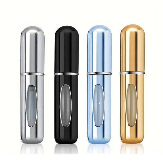 1/4Pcs 5ml Perfume Atomizer Portable Liquid Container for Cosmetics Traveling Mini Aluminum Spray Empty Refillable Bottle - 𝐝𝐮𝐯𝐥𝐚𝐬𝐡𝐨𝐩.𝐜𝐨𝐦